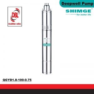 SUBMERSIBLE PUMP FOR DEEP WELL – QGYD1.8-50-0.75