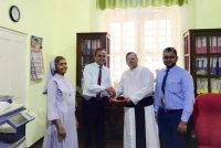 Deen Brothers Imports (Pvt) Ltd Donated Cash to the Annual Feast of the National Shrine of our Lady of Matara