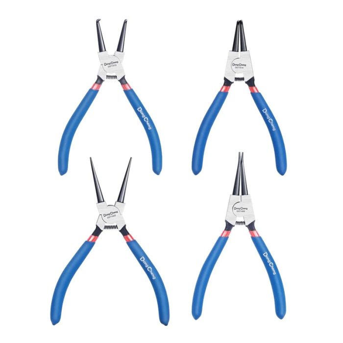 4 Pcs Circlip Pliers Set